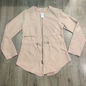 NWT Maurices Blush Utility Jacket - Size Small